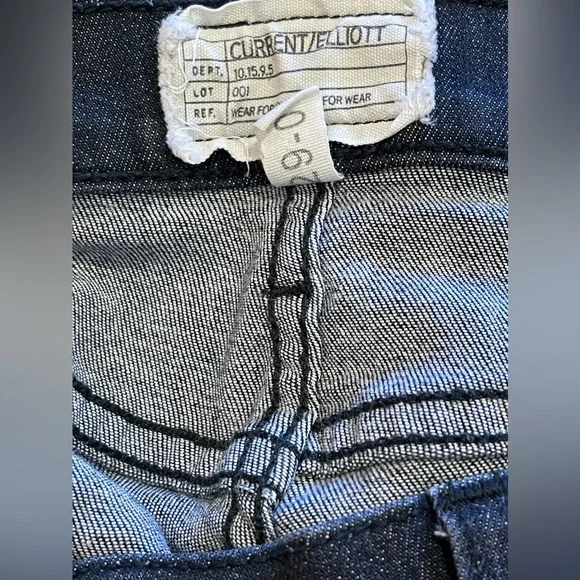 CURRENT/ELLIOTT The Stiletto Washed Black with Mini Stars 29 - Picture 3 of 7